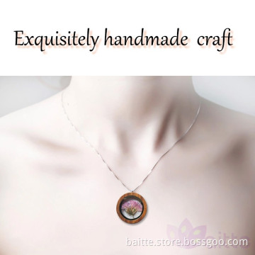 fashion accessories wooden necklace PERSONAL ADORNMENT welcome OEM design